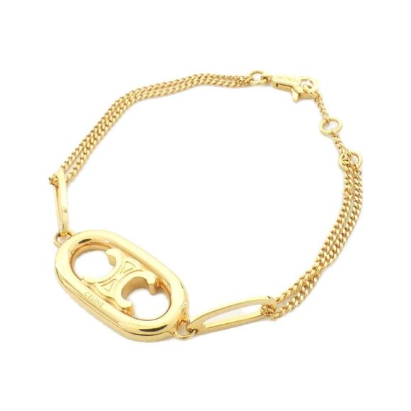 CELINE Gold Charm Bracelet - Picture 1 of 3